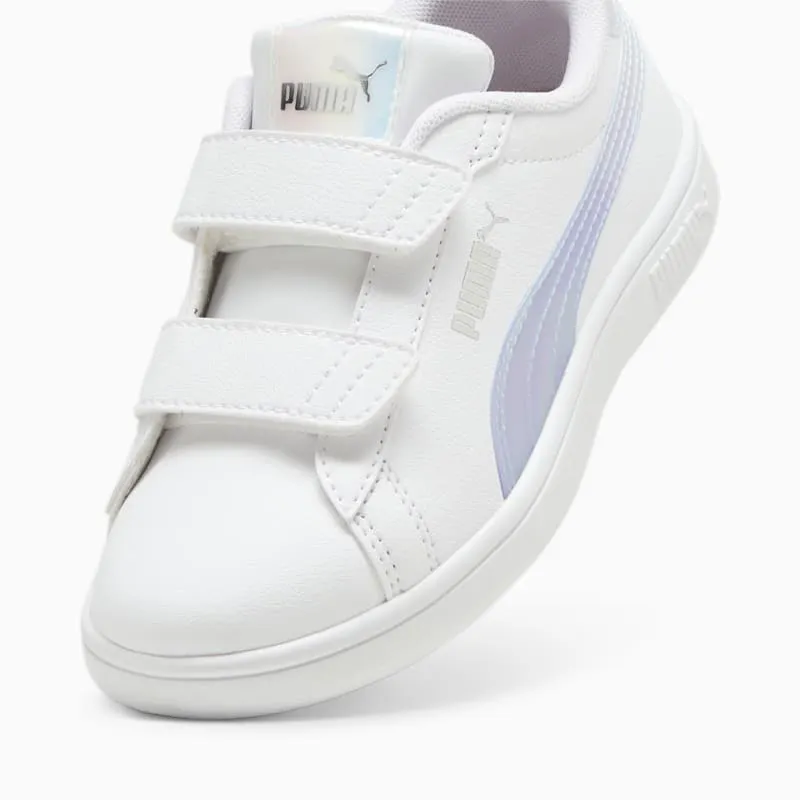 Puma Smash 3.0 Holo 2.0 Silver/White – “White” (398293-01)
