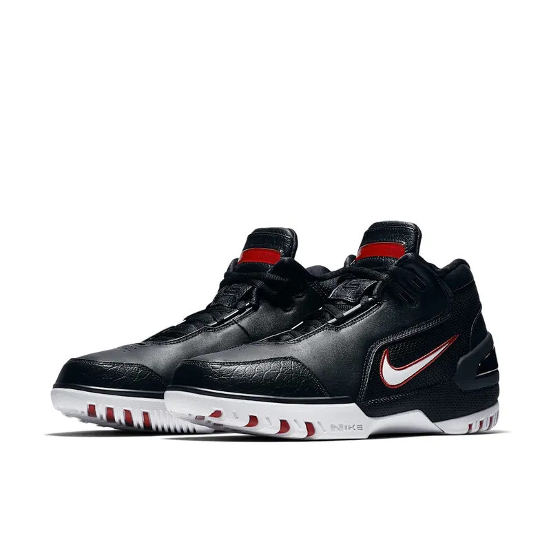 Nike Air Zoom Generation Black White Retro Black/White-Varsity Crimson (AJ4204-001)