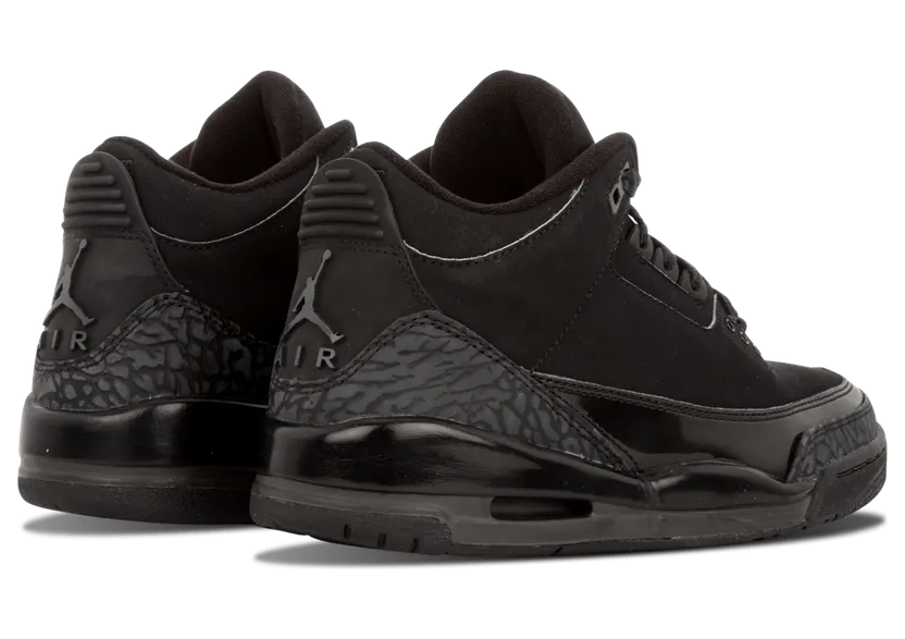 Air Jordan Nike AJ III 3 Retro Black Cat (136064-002)