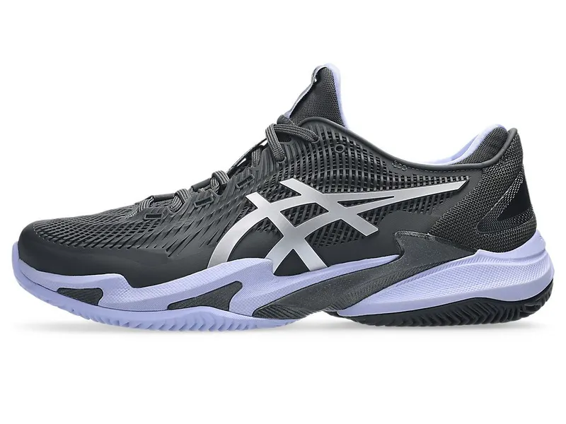 ASICS COURT FF 3 CLAY NIGHT ENERGY “Graphite Grey / Pure Silver” (1041A570-020)