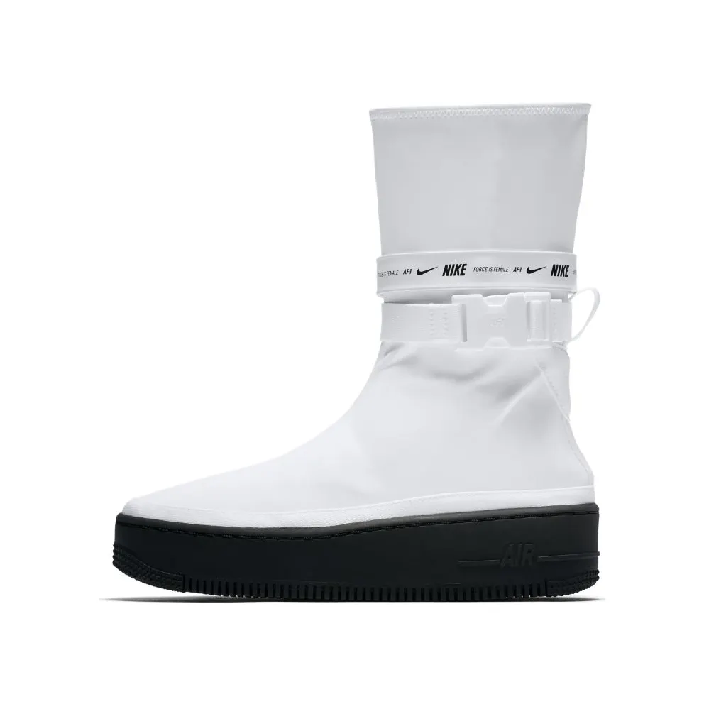 Nike Air Force 1 Sage High White (W) White/White-Black (AQ2771-100)