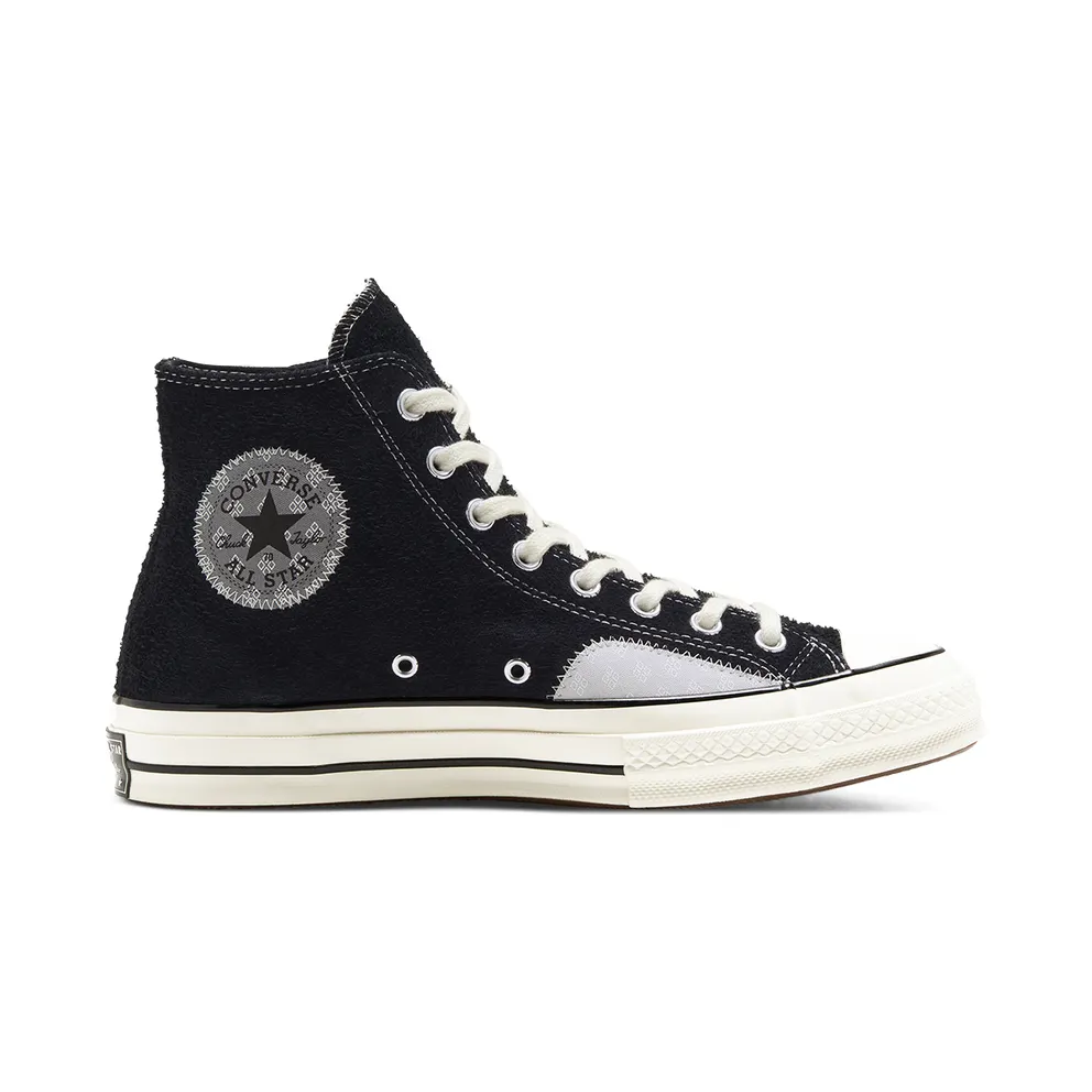 Converse Chuck 70 Hi Twisted Prep Black Mouse Black/Mouse/Egret (166855C)