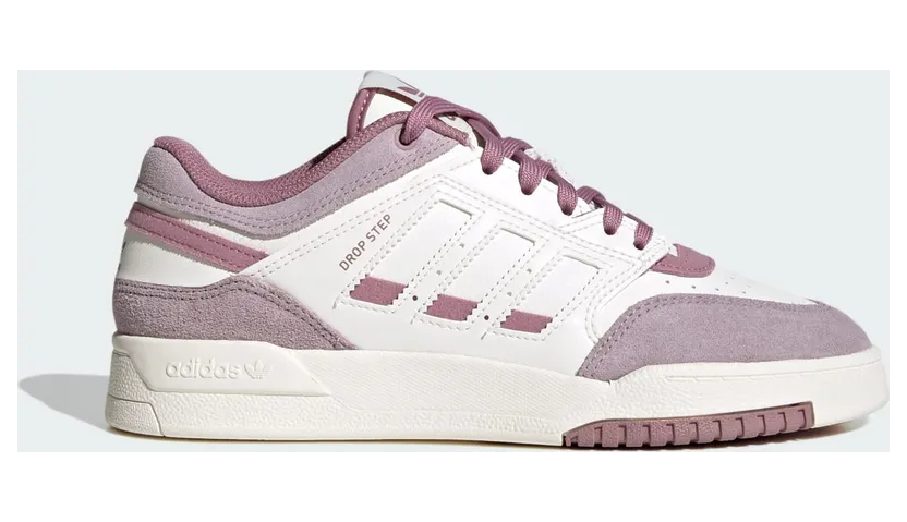 Adidas Drop Step Low Shoes Cloud White / Preloved Fig / Supplier Colour (IH2169)