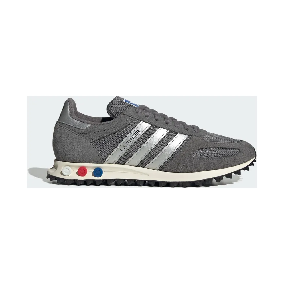Adidas LA TRAINER OG Shoes Grey Four / Silver Metallic / Off White (KJ4380)