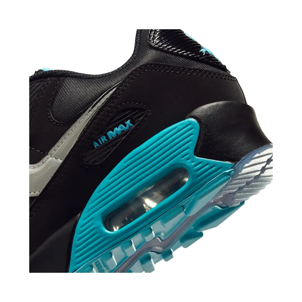 Nike Air Max 90 LTR “Black / Gamma Blue / Ice / Chrome” (IM7744-001)