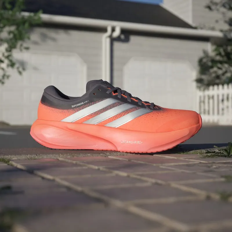 Adidas Supernova Rise 3 Running Shoes Aurora Onix / Silver Metallic / Lucid Orange (JP8689)