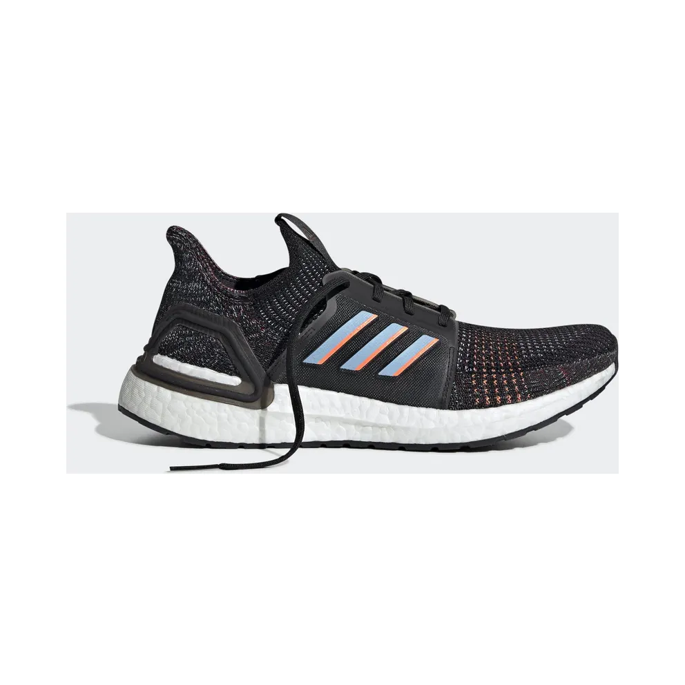 adidas Ultra Boost 19 Black Glow CORE BLACK/GLOW BLUE/CORE BLACK (G54011)