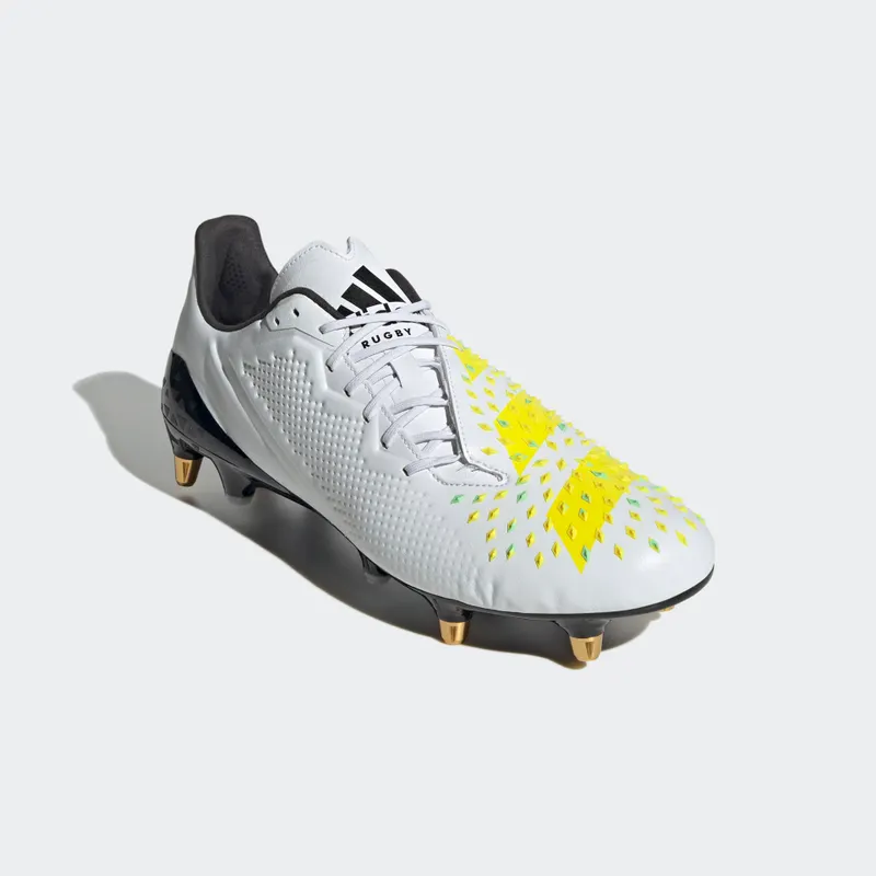 Adidas Rugby Predator Malice SG Cloud White / Beam Yellow / Core Black (GZ4164)