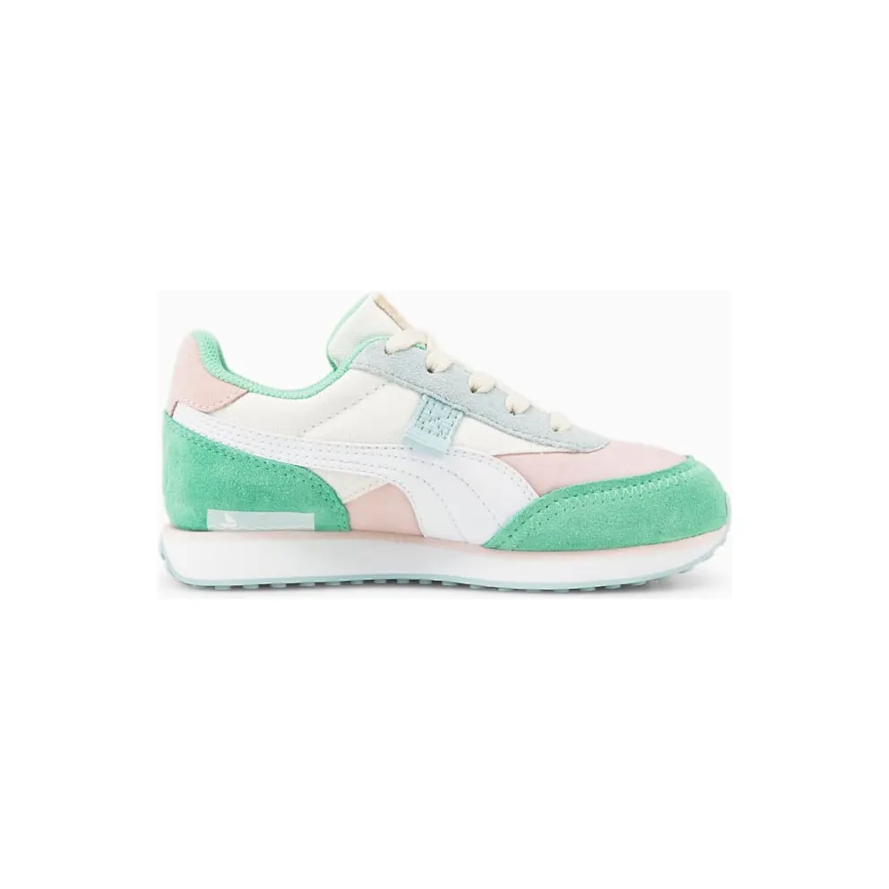 Puma x Animal Crossing™: New Horizons Future Rider für Kinder Weiß/Rosa (383077-01)
