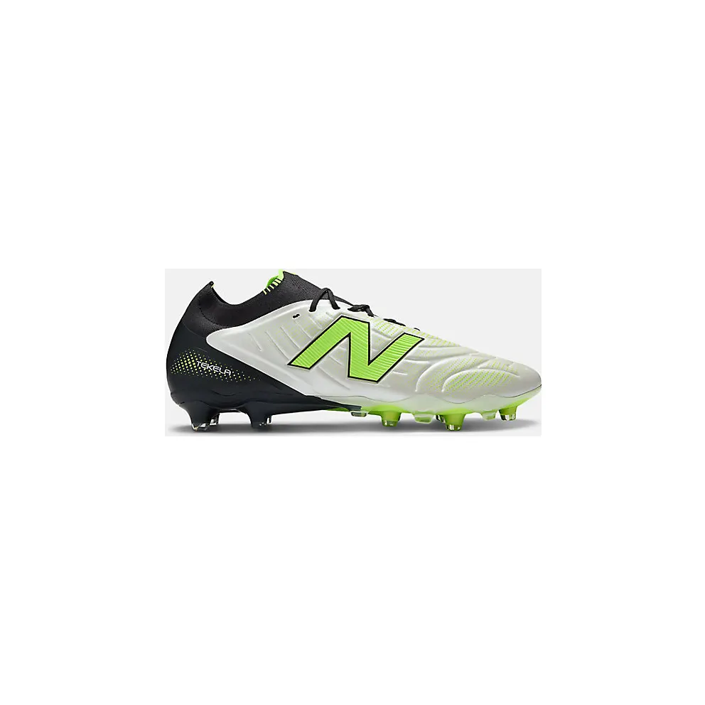 NEW BALANCE TEKELA ELITE LOW LACED FG V5 “White / Black / Pixel Green” (ST1FLSP5)