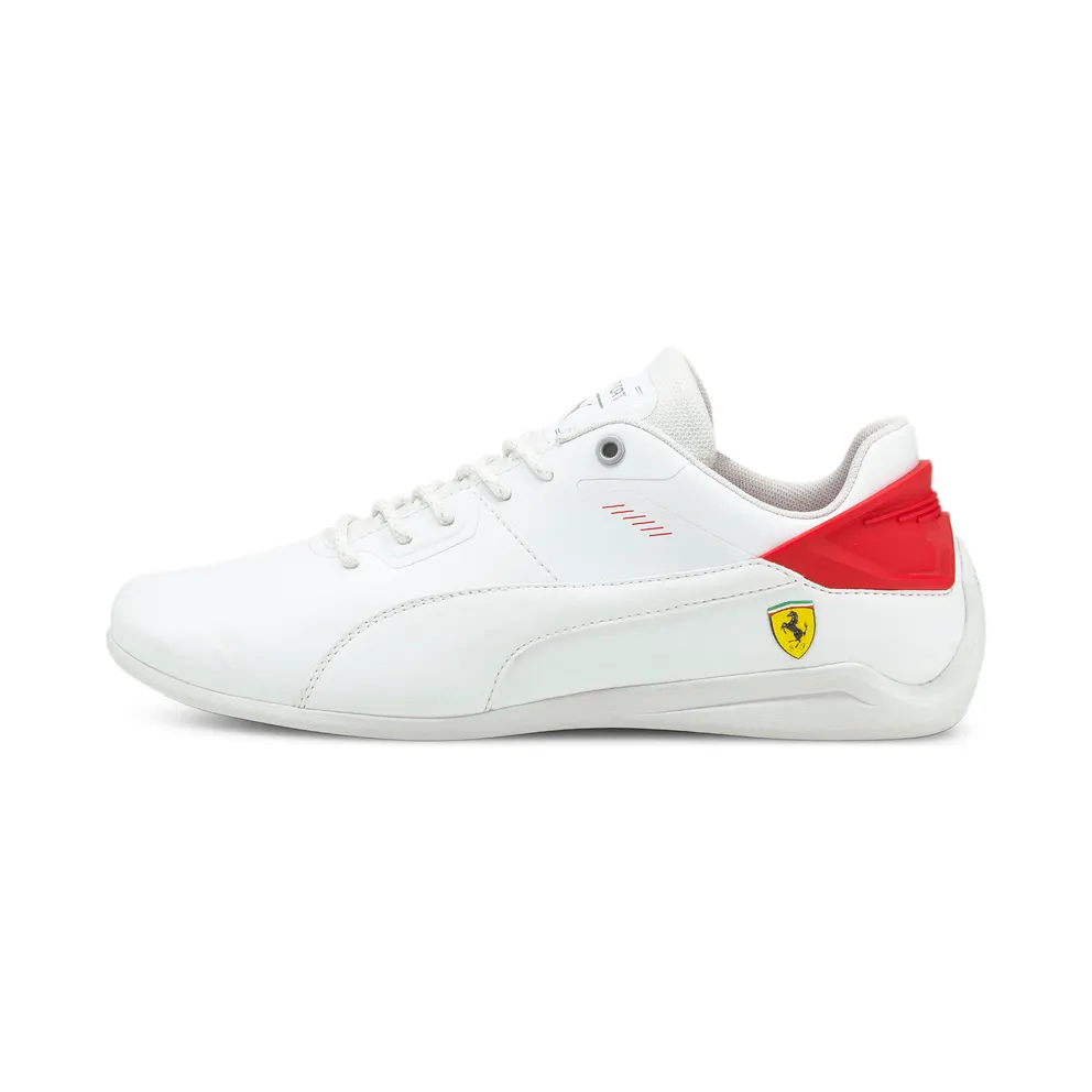 Puma Scuderia Ferrari Drift Cat Delta Motorsportschuhe Weiß/Rot (306864-02)
