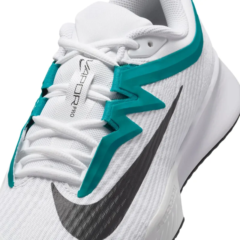 Nike Court Air Zoom Vapor Pro 3 HC White Radiant Emerald Black (FZ2161-104)