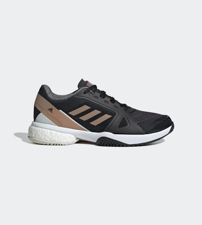 adidas Barricade Boost Stella McCartney Black Copper Metallic (W) (FW9883)