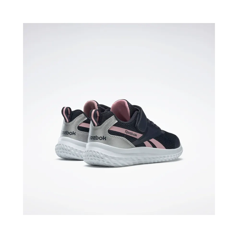 Reebok Rush Runner 3 Alt Shoes Night Navy / Classic Pink / Silver Metallic