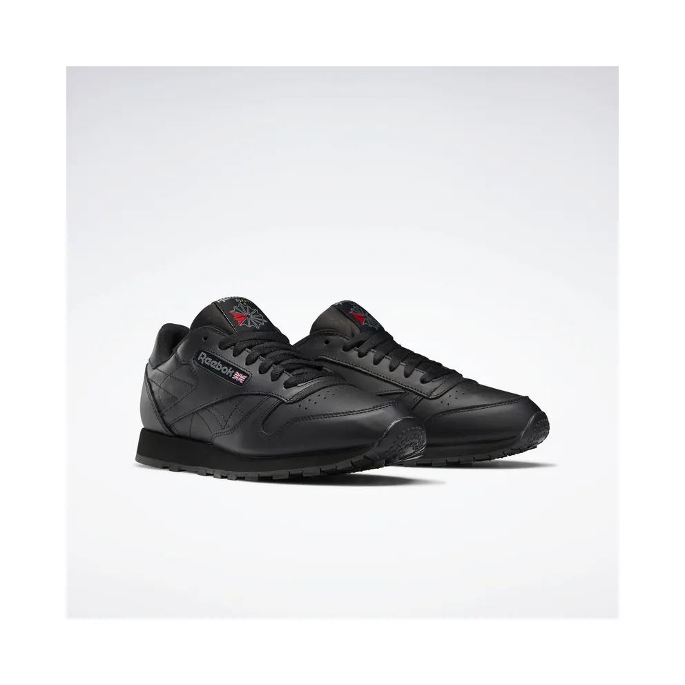 Reebok Classic Leather Black Black (Other Brands Reebok)