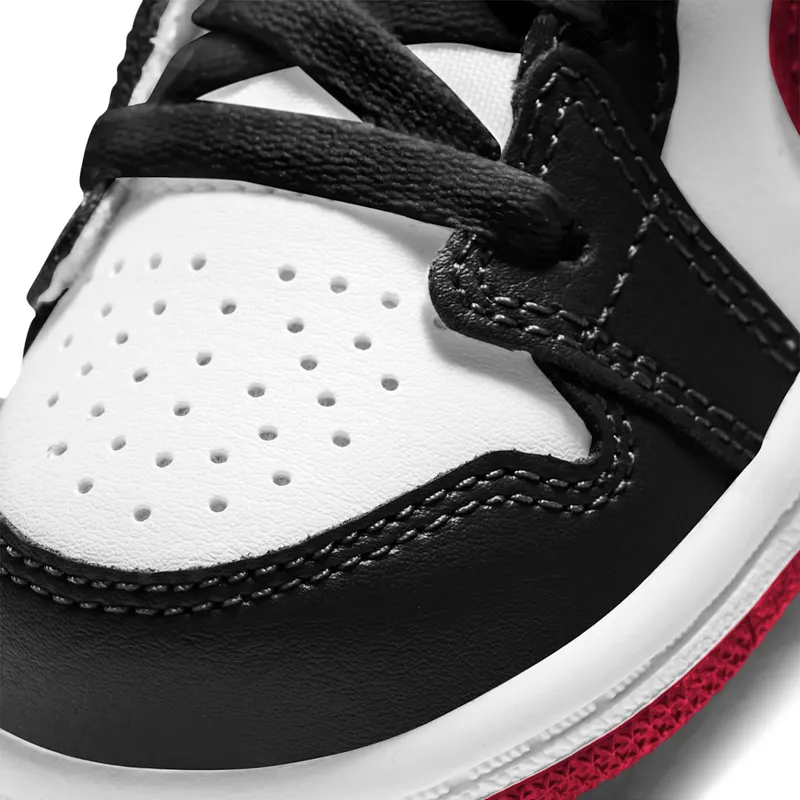 Jordan 1 Mid Gym Red Black White (TD) (640735-122)