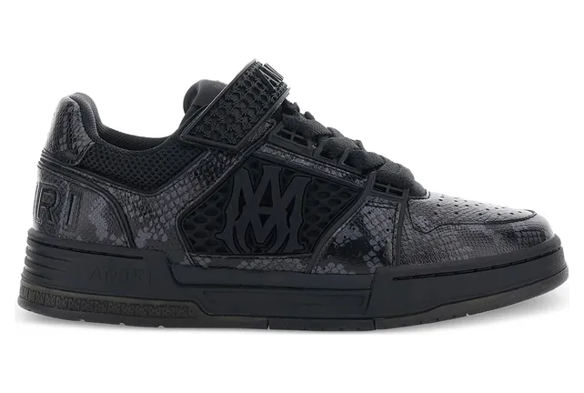 Amiri Python-embossed MA Skyline “Black” (AMSNSN1094 001)
