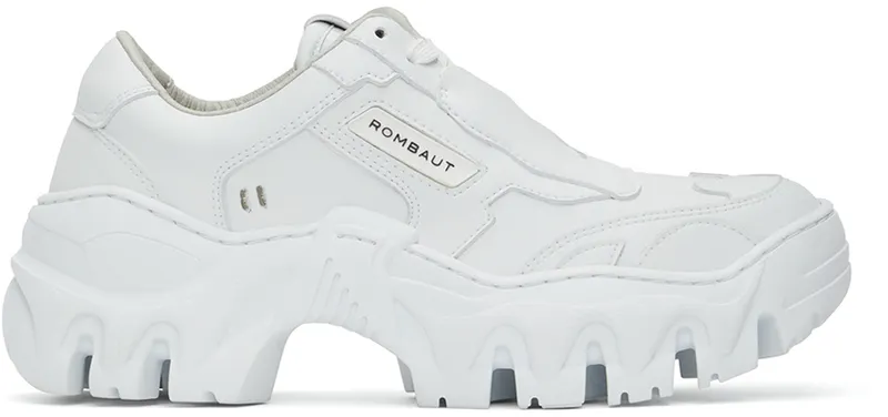 Rombaut White Boccaccio II Low-Top (S22-B-002)