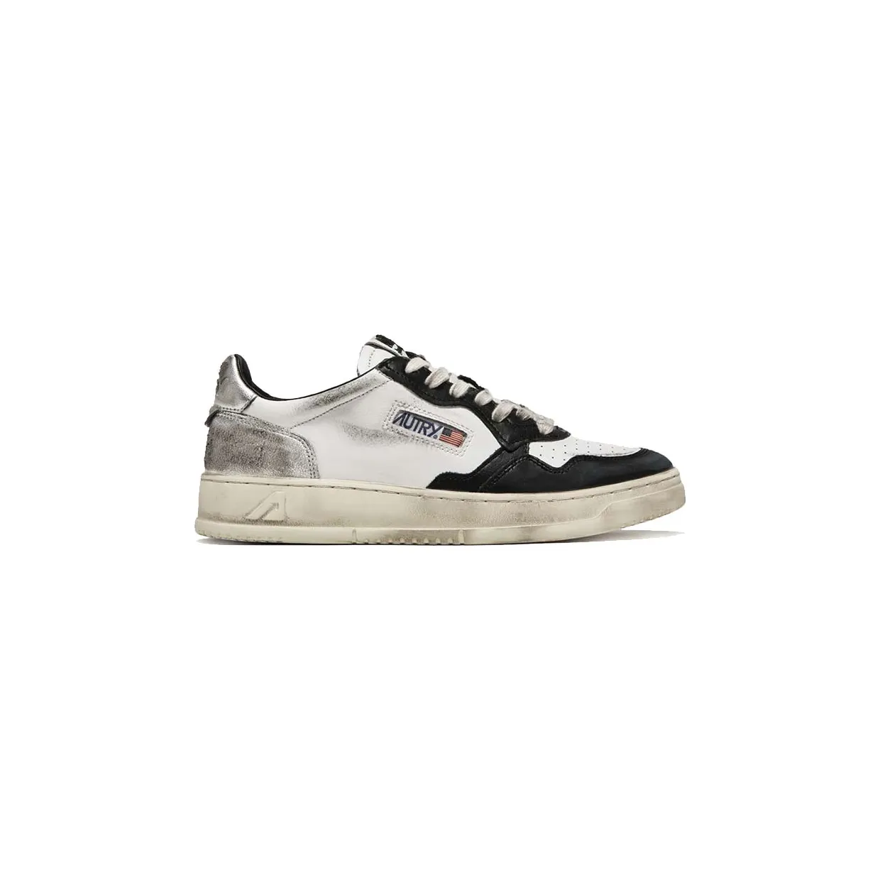 Autry Super Vintage Low “White Black Sail” (AVLMSV13)