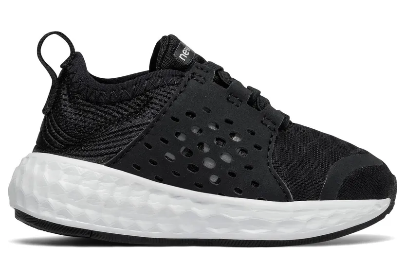 New Balance Fresh Foam Cruz V1 Bungee Running Shoe TD “Black / White” (KVCRZBKI)