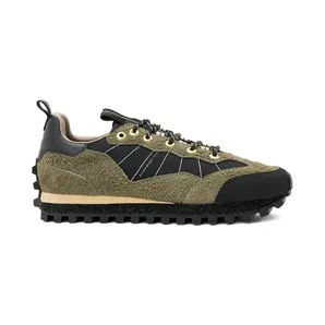 AllSaints Nevis met contrasterende vlakken “Green” (M019FD)
