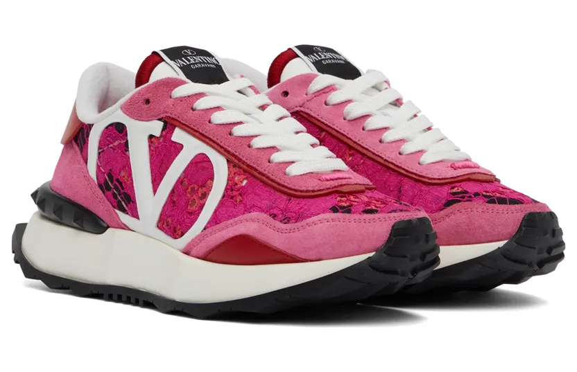 Valentino Garavani Black Lacerunner Sneakers (XW2S0DY9ZUX) (4)