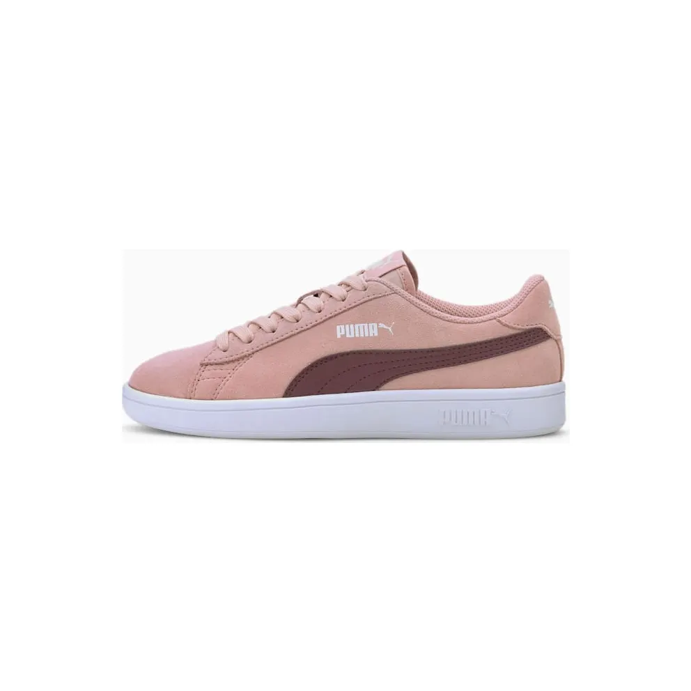 Puma Smash v2 Suede Jr Pink/Red (36517625)