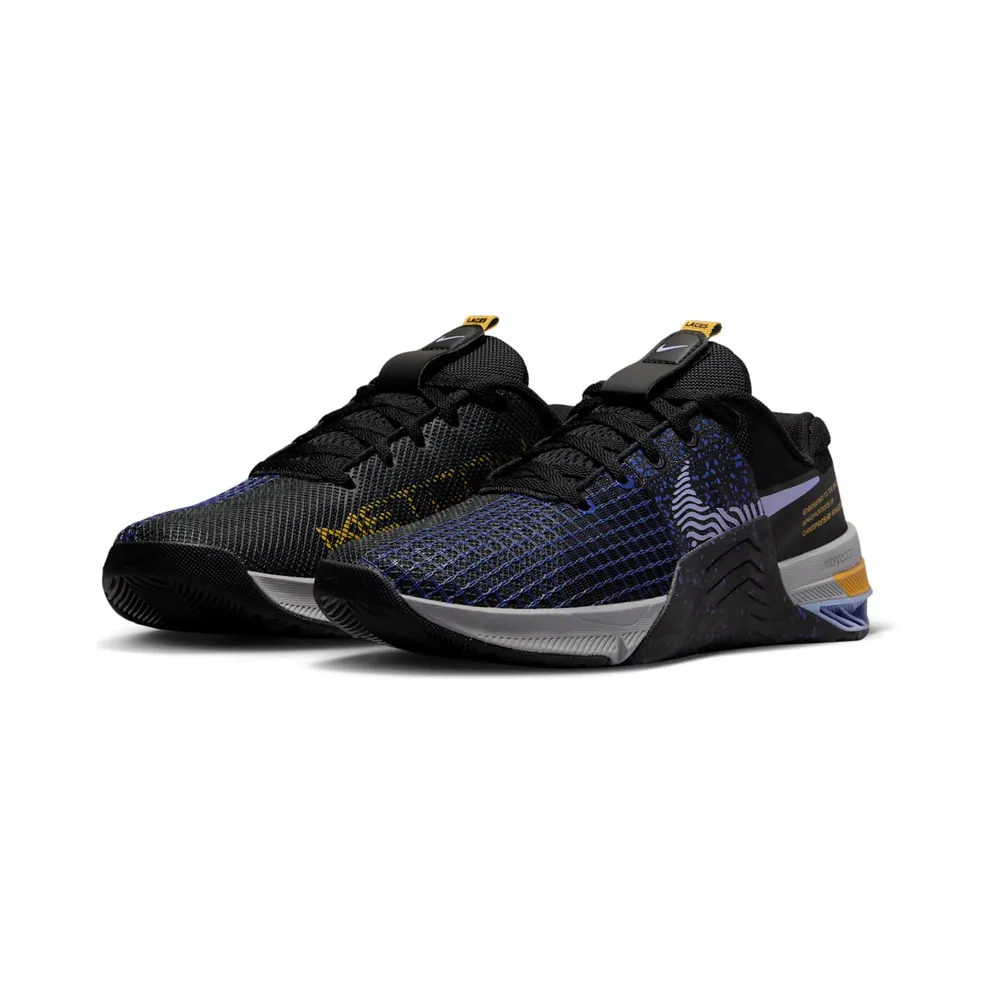 Nike Metcon 8 Black Yellow Ochre (DO9327-002)