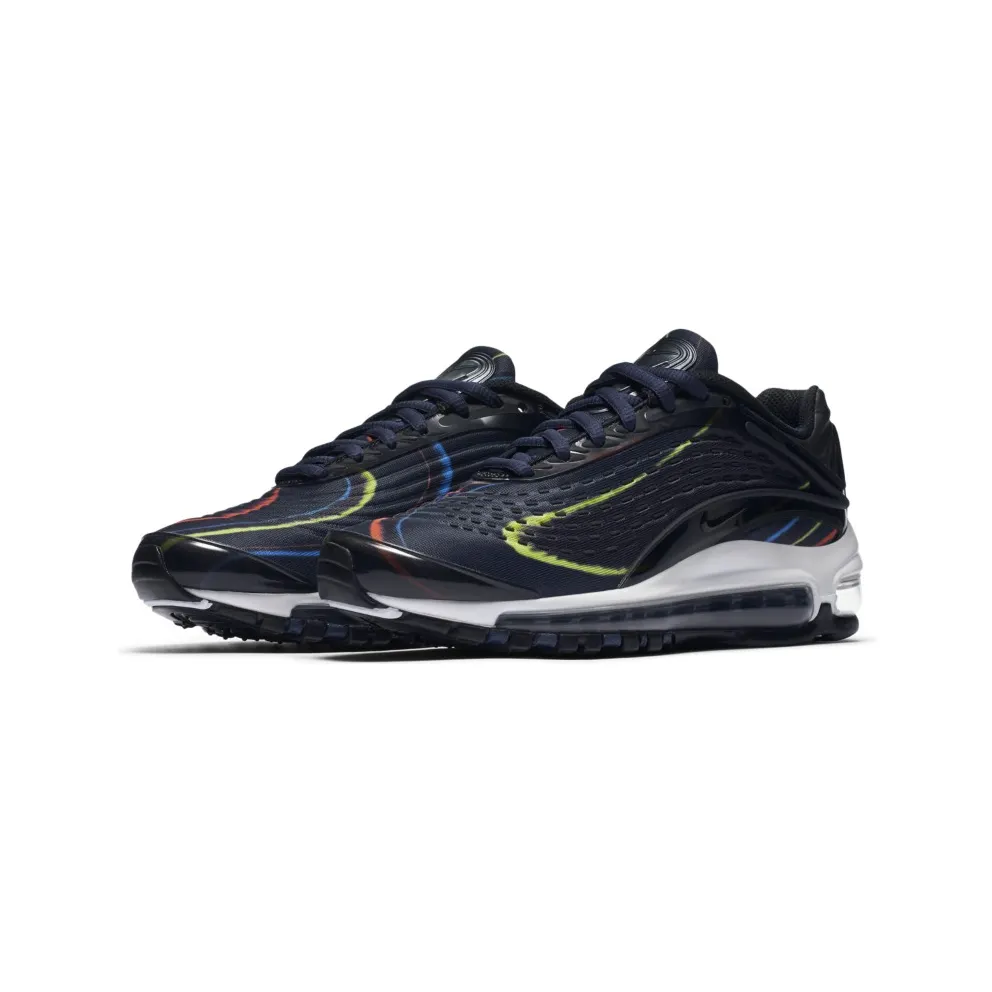 Nike Air Max Deluxe Black Midnight Navy (GS) Black/Black-Midnight Navy-Reflect Silver (AR0115-001)