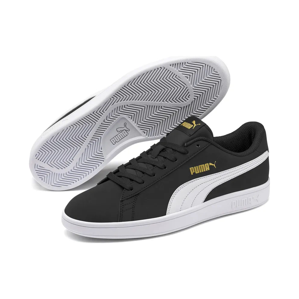Women’s PUMA Smash V2 Buc Black/White/Gold (365160-23)