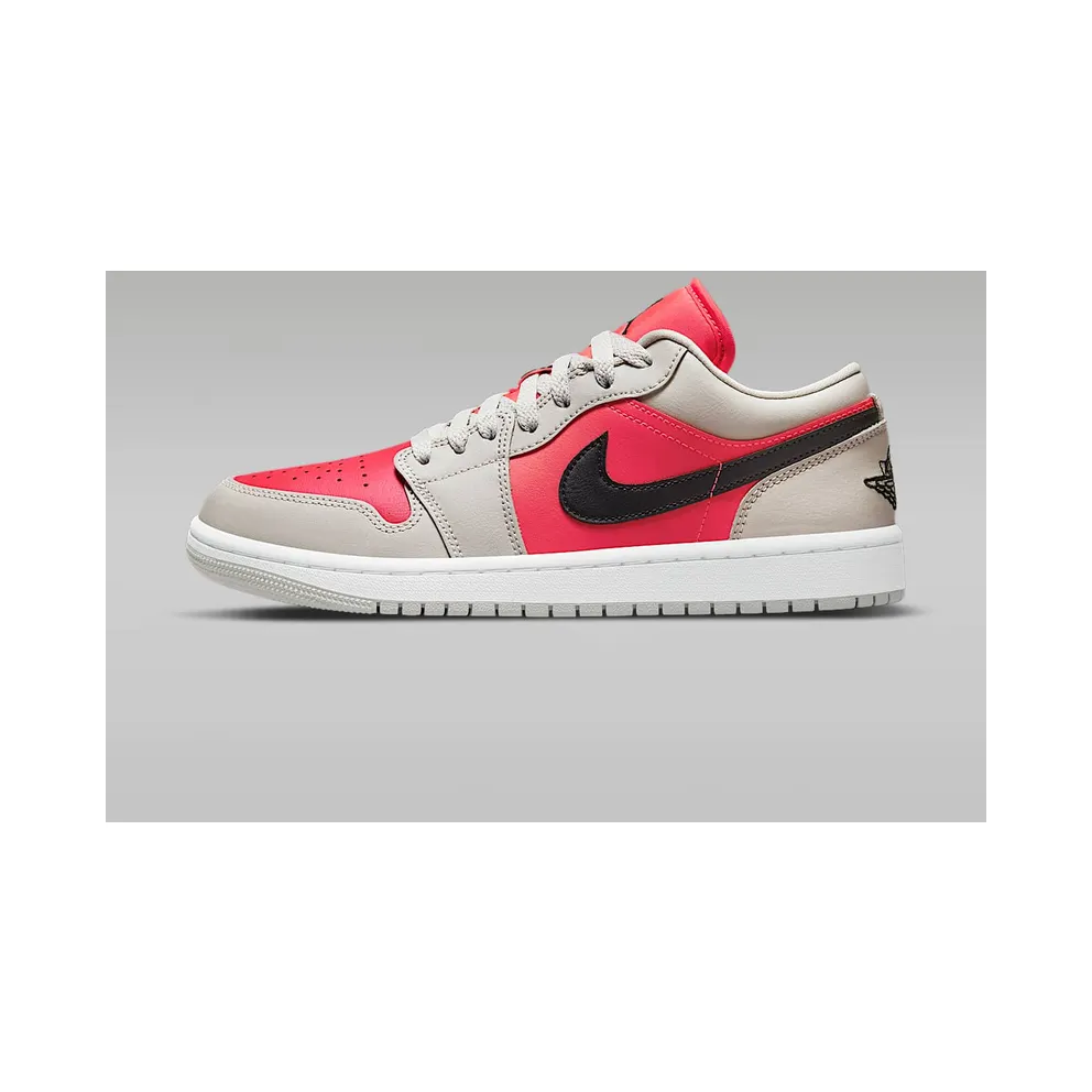 Air Jordan 1 Retro Low Light Iron Ore Siren Red (DC0774-060)