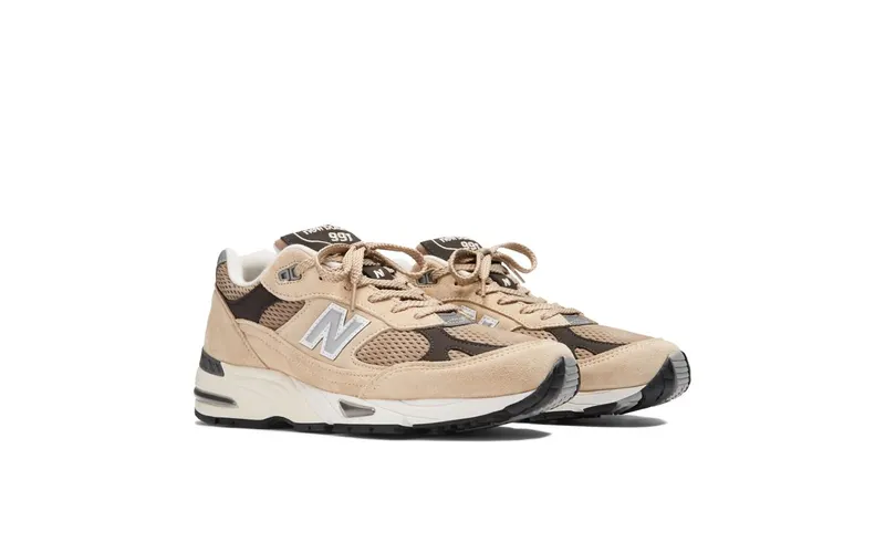 New Balance 991 MiUK Finale Pack Pale Khaki (M991CGB)