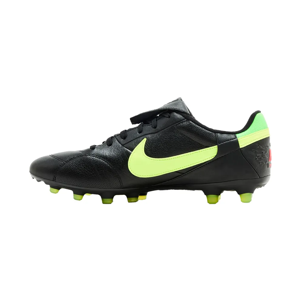 Nike PREMIER 3 LOW FG “BLACK GREEN STRIKE” (HM0265-008)