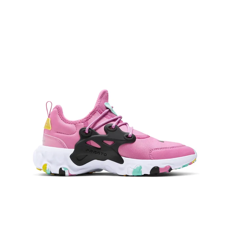 Nike React Presto MC (GS) “Cosmic Fuchsia Camo” (CD8138-600)
