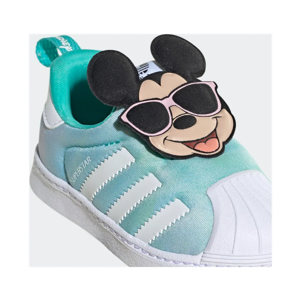 Adidas Disney Superstar 360 Semi Mint Rush / Core Black / Cloud White (GY9151)