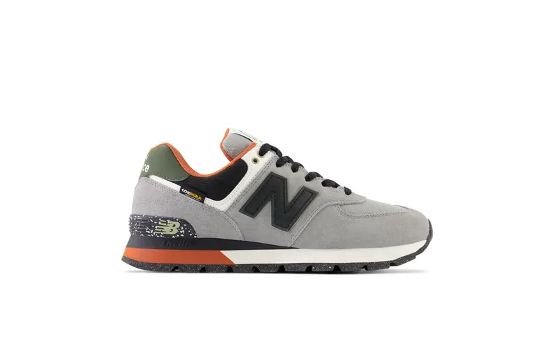 New Balance 574 Grey Black Orange (ML574DAG)