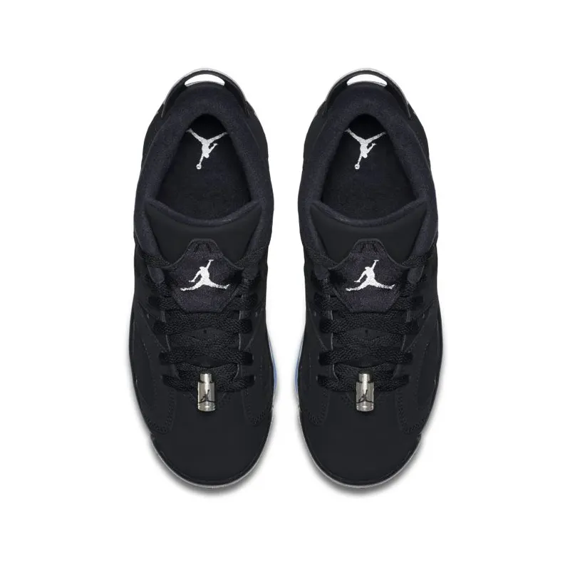 Jordan 6 Retro Chrome 2015 (GS) Black/Metallic Silver-White (768881-003)