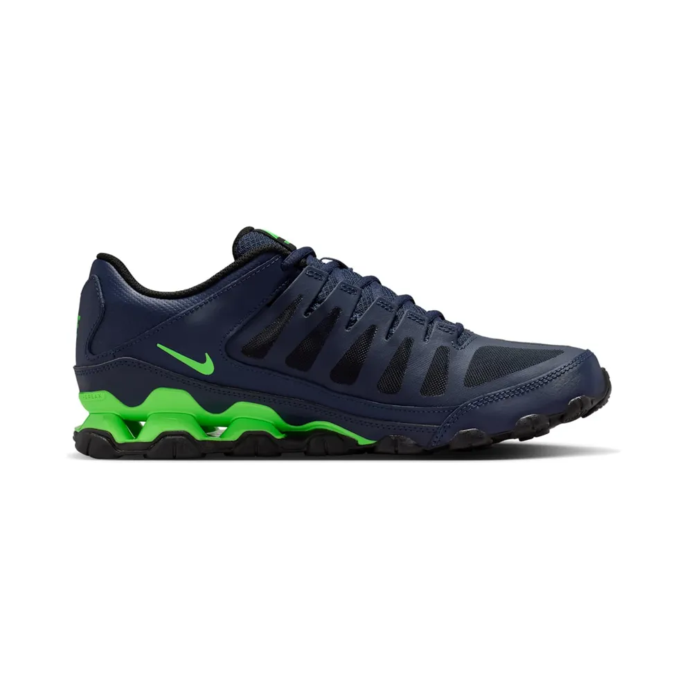 Nike Reax 8 Obsidian / Black / Green Strike (621716-407)