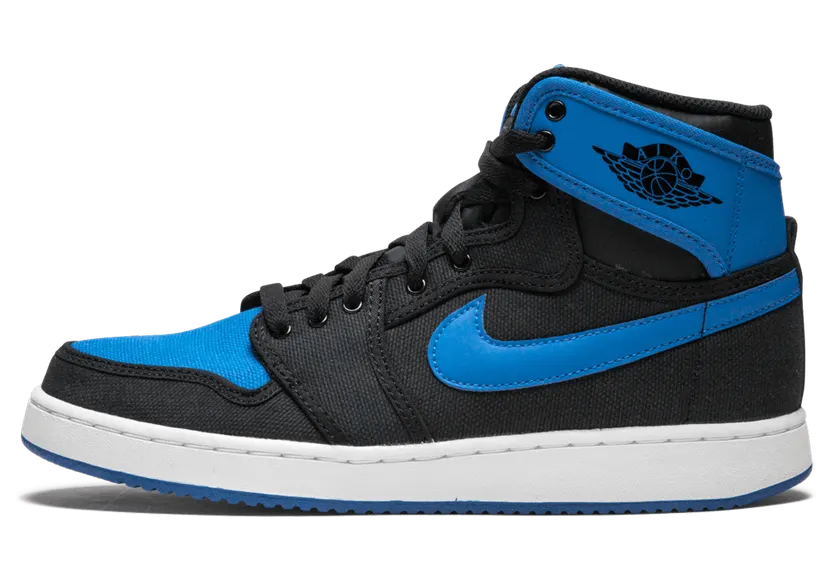 Air Jordan 1 KO High OG Black Sport Blue (638471-007)