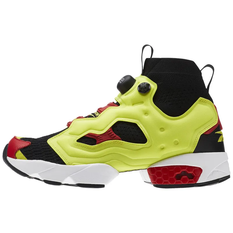 Reebok Instapump Fury OG Ultraknit Black Hyper Green Black/Hyper Green-Reebok Red (Other Brands Reebok)