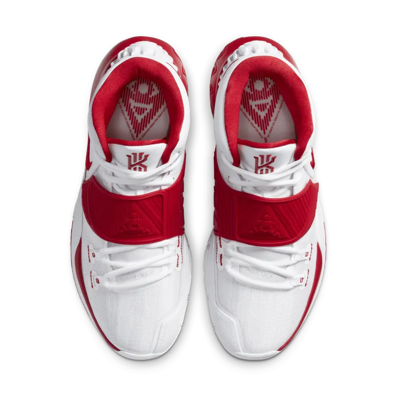 Nike Kyrie 6 White University Red White/White-University Red (CZ4938-100)