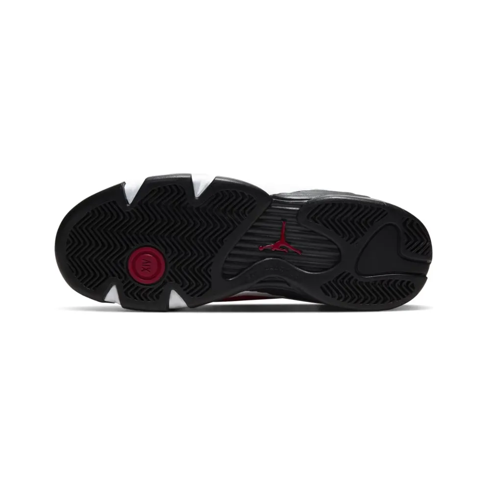 Jordan 14 Retro Gym Red Toro (GS) Black/Gym Red-White-Off White (487524-006)