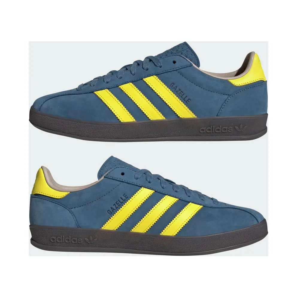 Adidas GAZELLE INDOOR PRO “Shocking Yellow Charcoal” (JR8838)