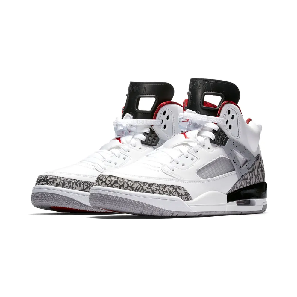 Jordan Spizike White Cement (2017) White/Varsity Red-Cement Grey-Black-Dark Grey (315371-122)
