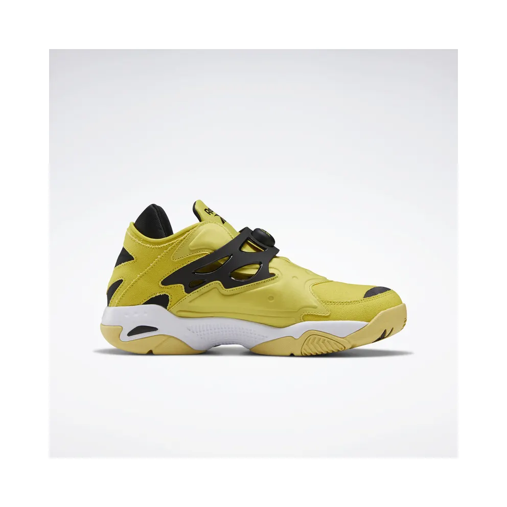 Reebok Pump Court Shoes Utility Yellow / Black / White