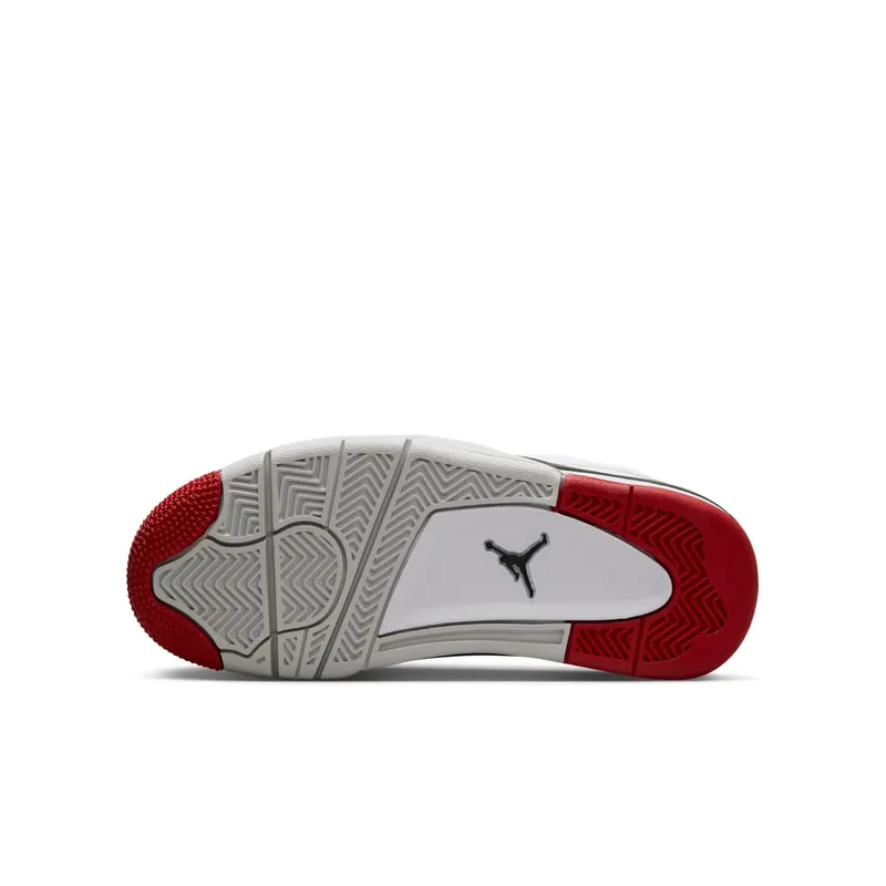 Jordan 4 RM White Black Neutral Grey Varsity Red (FQ7938-102)
