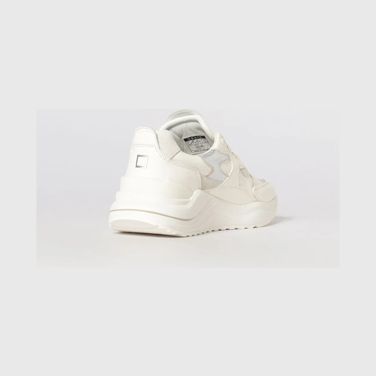 D.A.T.E D. A.T. E. Leather Fuga Sneakers Cream (W441FGANPS) (2)