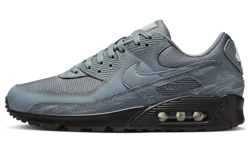 Nike Air Max 90 Cool Grey Reflective “Cool Grey / Black / White” (DZ4504-002)