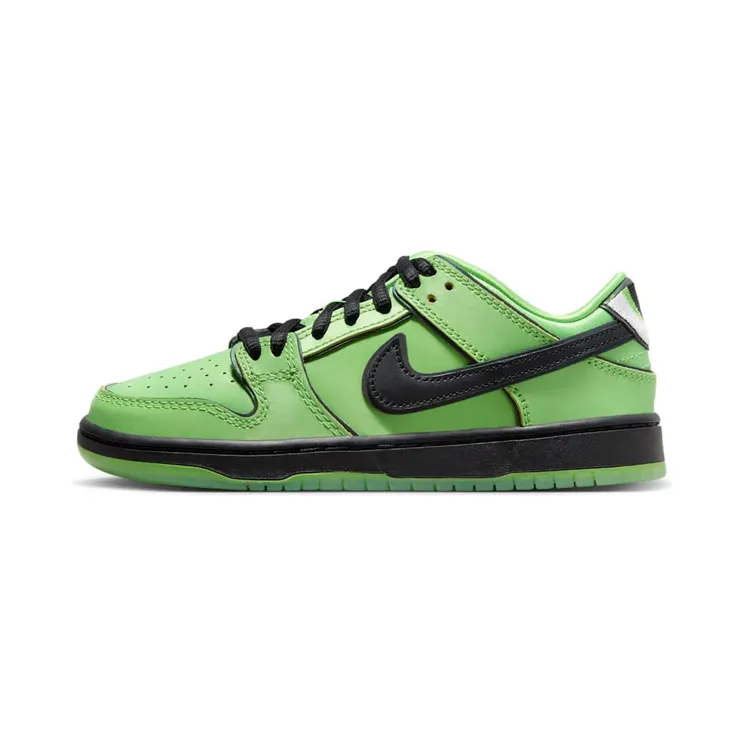 Nike SB Dunk Low PS Powerpuff Girls – Buttercup “Mean Green / Lotus Pink / Black” (FZ8832-300)