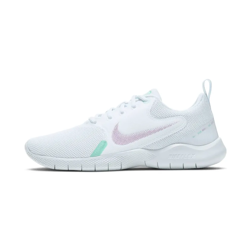 Nike Flex Experience Run 10 White Violet Shock (CI9964-101)